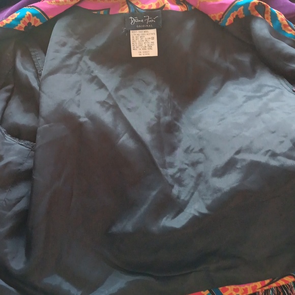 Vintage Diane Freis beaded wool jacket - Picture 5 of 6